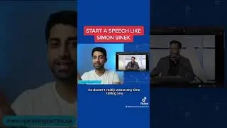Start a speech like Simon Sinek