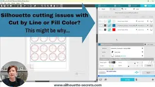 Silhouette Cutting Issues - Cut by Line or Fill Color