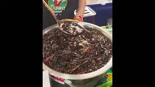 5 baht meatball! 100kgs a day grilled meatball with tamarind sauce - thai street food