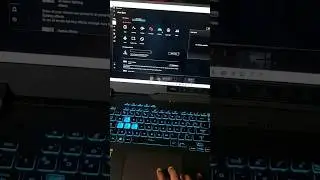 ASUS ROG STRIX G17 keyboard lights backlit 