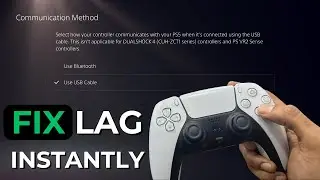 how to get 0 INPUT LAG on PS5 (Instant Fix)