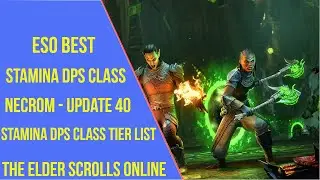 Best Stamina DPS Class for ESO Update 40(Necrom) - Stamina DPS Class Tier List