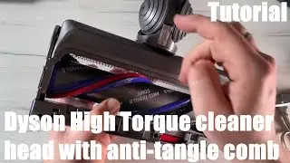 Dyson High Torque cleaner head with anti-tangle comb - Dyson V15 detect vacuum cleaner overview