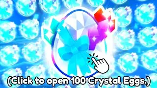 ⭐️ How I HATCHED 100 EXCLUSIVE EGGS *AT ONCE* & THIS Happened... Pet Simulator X
