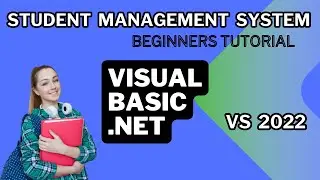 Student Management System Using VB.NET & SQL DB | VB.NET Full Project In VS 2022 With Source Code