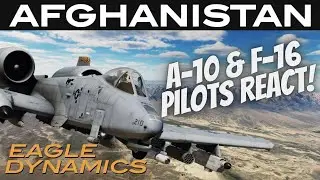 DCS Afghanistan - F-16 & A-10 Pilots React!