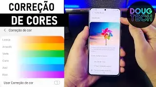 Como Alterar as CORES da TELA no (Para Daltônicos) Samsung