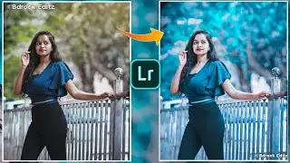 Lightroom Blue Tone effect photo editing tutorial in mobile || Lightroom tutorial