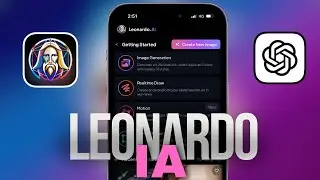 Cómo Usar la App de Leonardo.AI para crear imágenes con inteligencia artificial en el Celular