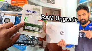 How to Upgrade hp Laptop ddr4 8gb (2666Mhz) RAM || How to Upgrade RAM in Laptop || RAM Upgrade