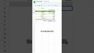 How to use the SUM function in Google Sheets🤓 