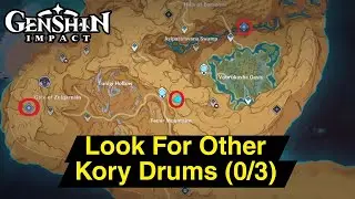 Look For Other Kory Drums (0/3) genshin impact new map puzzle