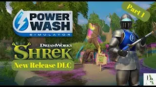 PowerWash Simulator Longplay | New DLC Shrek | No Commentary | Part 1 of 2