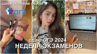 неделя экзаменов | сдаю ОГЭ 2024 *влог*