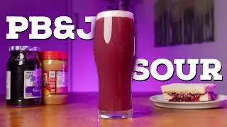 I brewed the MOST HYPED BEER in the US right now 🥜🍇