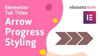 CSS Speed Work: Elementor Tabs Titles to Progress Step Arrows