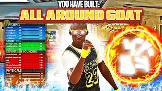 THIS "ALL AROUND GOAT" BUILD IS THE BEST BUILD ON NBA2K23 CURRENT GEN! GAME BREAKING BEST BUILD 2K23