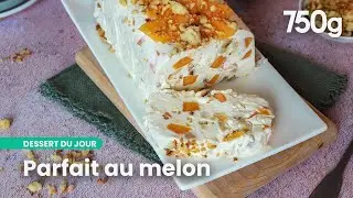 Parfait glacé au melon : Un dessert rafraichissant vraiment idéal pour l'été | 750g