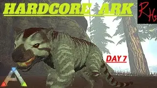 ARK SURVIVAL EVOLVED - HARDCORE ARK (No Deaths) Day - 7 The Center