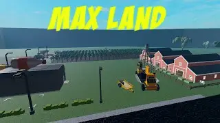 Max Land! Farm Decoration Time! Roblox Farming and Friends [CODE: BunnyFilms]