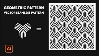 Geometric Pattern, Seamless Pattern Adobe Illustrator