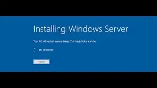 Установка Windows Server 2022 Standard (Windows Server 2022 Standard installation)