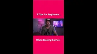 3 Tips For Beginners When Making Games #shorts