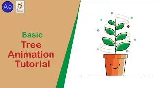 Basic Tree Growing Effect Animation Tutorial | After Effects