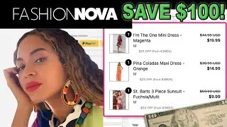 Fashion Nova Discount Code (working in 2021) I Saved $100.00 USD