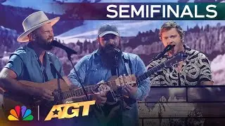 Ashes & Arrows Sings HEARTFELT Original Song, Hang On | Semifinals | AGT 2024