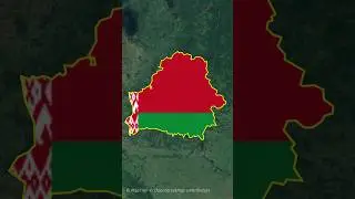 BELARUS MAP ANIMATION WITH CAPITAL IN AFTER EFFECTS #shorts