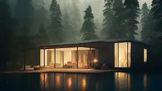 Lake House Ambience | Relaxing Water Sounds for Sleep