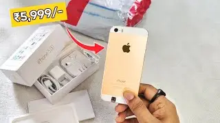 Apple iPhone | Refurbished Renewed iPhone | Unboxing and Review 5,999/- 😍 🔥