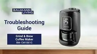 BM-CM1061G Grind & Brew Coffee Maker