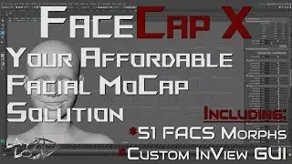 FaceCap X - Facial Motion Capture Retargeting for Daz Characters in Maya