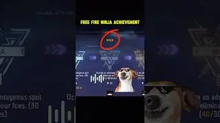 free fire ninja achievement || free fire achievement point