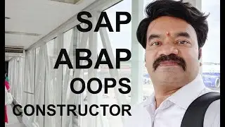 SAP ABAP OOPS Constructor