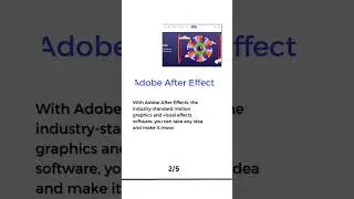 Top 5 VFX Software #shortvideo #shorts #short