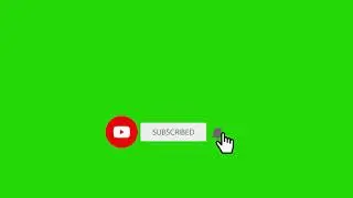 Youtube Subscribe Green Screen & Blue Screen | Free Green Screen Subscribe Button