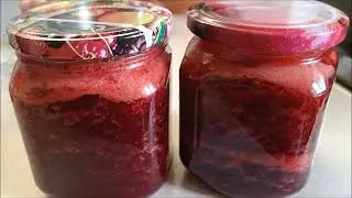 КЛУБНИЧНЫЙ ДЖЕМ.ГУСТОЙ И АРОМАТНЫЙ ДЖЕМ.STRAWBERRY JAM.THICK AND FRAVOUS JAM.