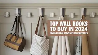 Command Large Wall Hooks with Adhesive Strips: Best to Buy in 2024