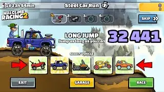 Hill Climb Racing 2 - 32441 points in STEEL CAR RUN Team Event