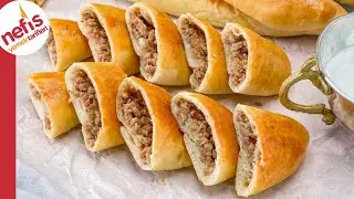 EVDE YUMUŞACIK KIR PİDESİ 😋 Kıymalı Kapalı Pide Tarifi 💯