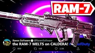 The RAM-7 Is Still INCREDIBLE On Caldera!? - Zero RECOIL!? *Best RAM-7 Setup* (41 Kills - Plunder)