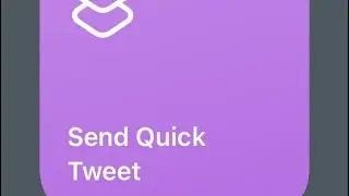 How To Create Custom Shortcut To Quickly Send Tweet On Your iPhone