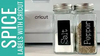 How to DIY Spice Drawer Organization with Cricut Labels