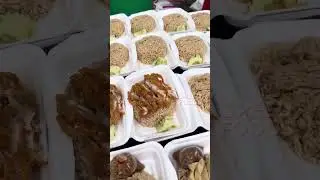 Very cheap street food 25baht, Famous chicken rice in local 📍Klongtom market Surin province