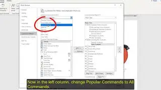 20 Create a custom toolbar in Word