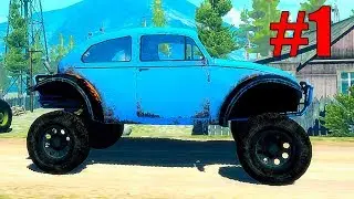 РЖАВЫЙ БАГГИ Играем в игру Ride to Hill про оффроад Игра про машинки