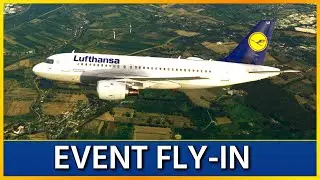 Vatsim Event Fly-In to EDDH Hamburg and EDDB Berlin with the Fenix Airbus A319